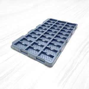 Bandejas de plástico antiestáticas de PVC PS PET listas para vender para componentes PCBA Bandejas ESD para almacenamiento antiestático - Product Image 6