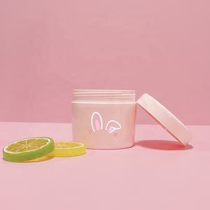 Luxe 250ml Mat Pastel <span class=keywords><strong>rose</strong></span> Vert PET Pot Cosmétique 8oz Corps Gommage Beurre <span class=keywords><strong>Argile</strong></span> <span class=keywords><strong>Cheveux</strong></span> <span class=keywords><strong>Masque</strong></span> Gel Soins De La Peau PCR Pot De Crème En Plastique - Product Image 2