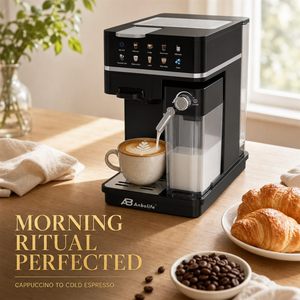 Cafetera Multi Cápsulas con Tanque <span class=keywords><strong>de</strong></span> Leche, Bomba <span class=keywords><strong>de</strong></span> 20 Bares, 1350W, Compatible con Cappuccino, Latte, Dolce Gusto, <span class=keywords><strong>Nespresso</strong></span> y K Cup - Product Image 1