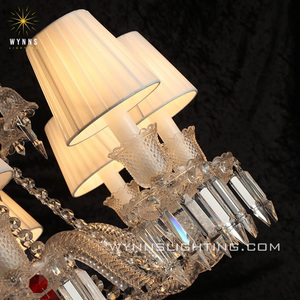 Lámpara Colgante <span class=keywords><strong>de</strong></span> Lujo Moderna Estilo Francés con Bombillas Tipo Candelabro K9 para Hogar, Villa o Sala <span class=keywords><strong>de</strong></span> Estar - Product Image 6