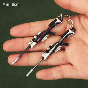 Nuevo llega Valorant llavero Mini <span class=keywords><strong>cuchillo</strong></span> Metal Gun <span class=keywords><strong>Reaver</strong></span> Sheriff Prime Karambit - Product Image 5