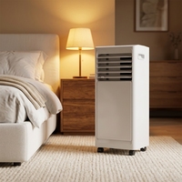 Climatiseur portable électrique 5000 BTU, climatisation mobile intelligente pour usage domestique
