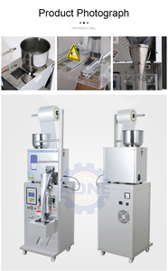 เครื่องบรรจุขนมขบเคี้ยวและถั่วแบบแนวตั้งอัตโนมัติสำหรับถุงฟิล์มพลาสติก/กระดาษเกรดอาหารสำหรับผลไม้อบแห้ง - Product Image 4