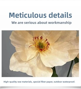 <span class=keywords><strong>Flores</strong></span> de Amapola Grandes, <span class=keywords><strong>Flores</strong></span> de Papel Gigantes Artificiales, <span class=keywords><strong>Flores</strong></span> de Amapola Hechas a Mano para Decoración de Fiestas de Cumpleaños, Jardín, Oficina, Hogar, Boda - Product Image 6