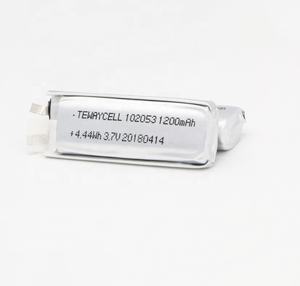 102053 1200mAh <strong>3</strong>,7 V high capacity size rechargeable small polymer lithium ion battery cell pack - Product Image 6
