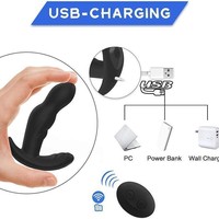 Prix de liquidation limité - Masseur de prostate rotatif à télécommande - Vibrateur anal - Stimulation à 360 degrés - Jouet sexuel pour la masturbation