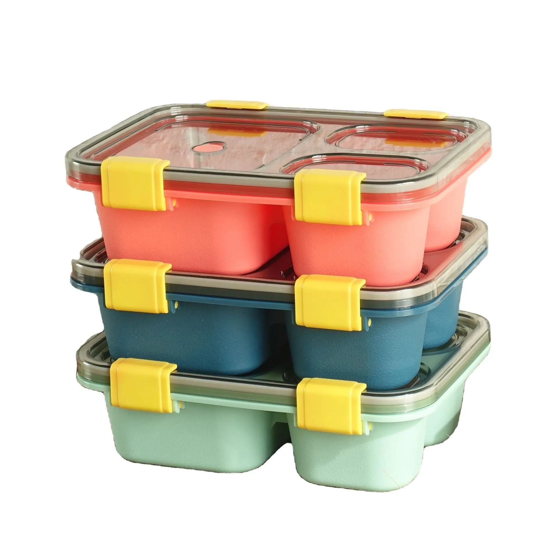 Eco Friendly Buy contenitore per alimenti riutilizzabile a tenuta stagna pranzo per bambini Bento Box scatola per Bento fantasia in plastica grande isolata giapponese
