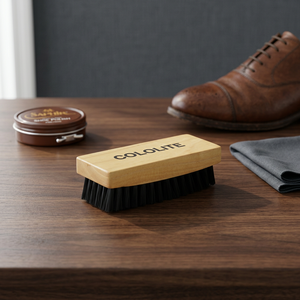 Brosse douce en bois pour l'entretien des chaussures en daim, brosse de nettoyage pour daim, nubuck et toile, résistante aux termites et à la moisissure - Product Image 2