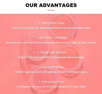Poudre de L-Glutathion Réduit Qualité Cosmétique Matière Première Pureté 90%-99% Durée de Conservation 2 Ans
