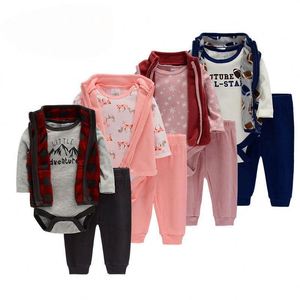 <span class=keywords><strong>Kids</strong></span> Wear Fabricante Recém-nascido 100% Algodão Terno Criança Inverno Bodysuit Moda Roupas De Bebê - Product Image 2