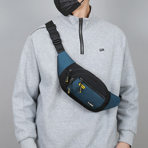 Fashion Men's Waist Bag Large Capacity Nylon Chest Bag For Outdoor Everyday Use - Product Image 2