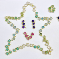 CH-LAP2056 Magnifique pendentif en verre, pendentif crabe d'été, pendentif homard/poisson en verre coloré, composant en verre océanique, vente en gros