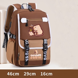 Nueva mochila escolar de dibujos animados para estudiantes de 1 a 6 grados, mochila impermeable portátil resistente al desgaste de gran capacidad - Product Image 5