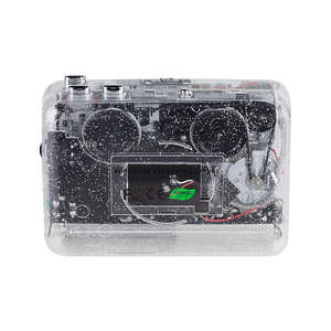Reproductor de Casetes Portátil, Grabador de Cintas, Carcasa Totalmente Transparente, Captura de Casetes USB, Reproductor de Música MP3 - Product Image 3