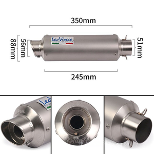 Новая выхлопная труба (средняя часть) 51 мм для мотоциклов Z300 Ninja 300 - Product Image 4