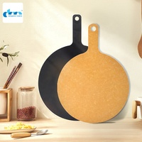 Holzfaser-Pizzabrett Backform Werkzeuge Pizza-Holzschneidebrett