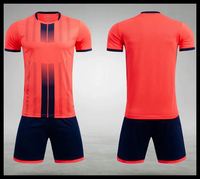 Maillot de football personnalisé à séchage rapide, T-shirts de football, Short d'été antibactérien 100% polyester, Vêtements de sport, Survêtement de football