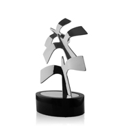 Trophée en métal en forme d'oiseau volant pour récompense/souvenir, trophée personnalisé en forme de pigeon