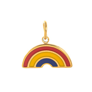Collier tendance en acier inoxydable plaqué or avec pendentif breloque, accessoires <span class=keywords><strong>de</strong></span> collier DIY, pendentifs en gros - Product Image 5