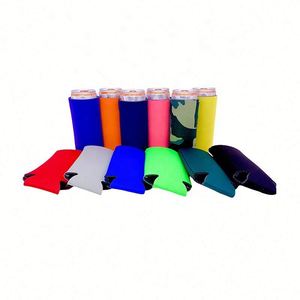 Wholesale Custom Portable Beer Bottle Foam <b>Slim</b> Can Cooler Sublimation Neoprene Blank <b>Slim</b> Can Sleeve With Logo - Product Image 3