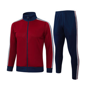 <span class=keywords><strong>Tuta</strong></span> sportiva estiva da <span class=keywords><strong>uomo</strong></span> con mezza Zip personalizzata per allenamento di <span class=keywords><strong>calcio</strong></span> abbigliamento sportivo Casual da Jogging con allenamento di corsa per giocatori di <span class=keywords><strong>calcio</strong></span> - Product Image 1