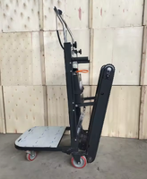 Carretilla Eléctrica para Subir Escaleras de 400 kg, con Batería de Litio, para Transporte de Carga