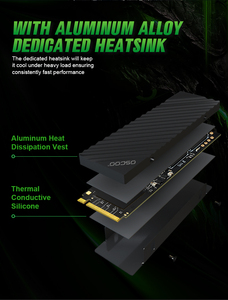 4TB PCIe 4.0 cho ps5 1TB <span class=keywords><strong>SSD</strong></span> Ổ đĩa cứng 7500 MB/giây cho máy tính trò chơi Ổ đĩa cứng ổ đĩa trạng thái rắn gen4.0 * 4 <span class=keywords><strong>SSD</strong></span> cho ps5 - Product Image 4