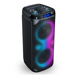 Caja de Subwoofer de 8 Pulgadas Amplificada con Luces LED de Colores Intermitentes, Altavoz de Plástico Profesional Tipo <span class=keywords><strong>Boombox</strong></span> 3 - Product Image 3