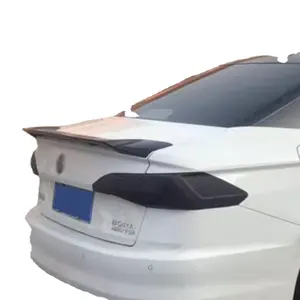 Para VW Bora 2019 Trunk Lip wing ABS Material plástico Spoiler traseiro do carro