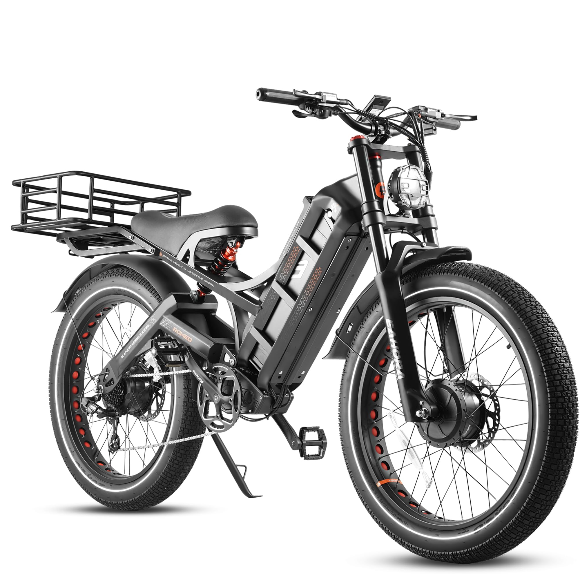 with Rear Rack&busket