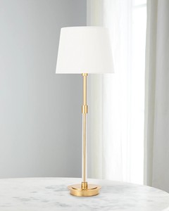 Midcentury Modern Bone Inlay Table Lamp <b>Battery</b>-Powered Room Decor Desk Bedside Wedding Gift Home Decorative Bone Table Lamps - Product Image 6