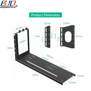 Neuer <span class=keywords><strong>3</strong></span>-Slot PCI-E 4.0 16X GPU-Halter PCIe 5.0 X16 Langformat Grafikkarten Vertikale Halterung für Externe EGPU-Dockingstation Auf Lager - Product Image 2