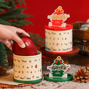 Boîte cadeau <span class=keywords><strong>de</strong></span> Noë<span class=keywords><strong>l</strong></span>, emballage pour la veille <span class=keywords><strong>de</strong></span> Noë<span class=keywords><strong>l</strong></span>, <span class=keywords><strong>calendrier</strong></span> <span class=keywords><strong>de</strong></span> <span class=keywords><strong>l</strong></span>'<span class=keywords><strong>avent</strong></span>, porte-stylo, jouet créatif pour enfants - Product Image 6