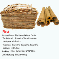 Toptan preslenmiş bütün Cassia sopa çin baharat tek otlar aşçı için Cassia preslenmiş