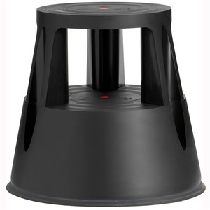 TWINCO Plastic 2 Step <strong>Stool</strong> <strong>with</strong> <strong>Wheels</strong> - Product Image 3