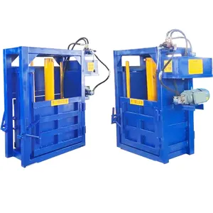 Best Quality Vertical Hydraulic Baler Machine For Living Garbage Cotton Baler Press Machine