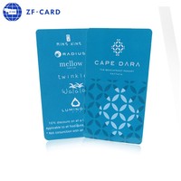 Muestra gratis de alta calidad tamaño de crédito 13,56 MHz RFID NXP MIFARE(R) Classic 1K 4K Hotel Key Cards para sistema de control de acceso