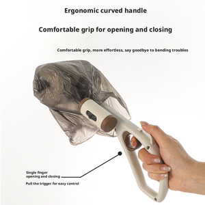 Ramasse-crottes pour chien biodégradable portable sans contact pour ramasser les déchets d'animaux - Fournitures de marche - Product Image 5