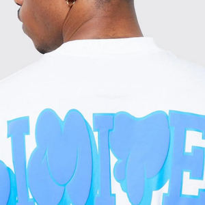 Camiseta de manga corta de algodón peinado de corte holgado para hombre de verano 2025, camisetas de algodón de manga corta de invierno de alta calidad para hombre - Product Image 2