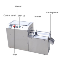 Professionele automatische wortelen aardappel groente kubus snijmachine groente wortelen aardappel snijmachine strook snijmachine