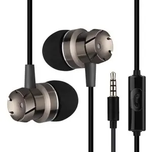 बास headphones धातु में-कान Headphones, वायर्ड ईरफ़ोन Headphones 3.5mm जैक इयरफ़ोन