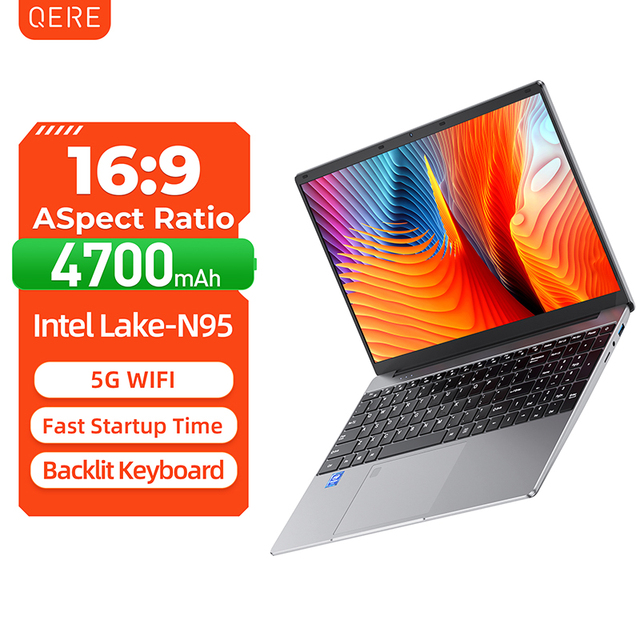 QERE A156-N95 Factory Hot Selling Low Price Laptop for Person to Work and Play