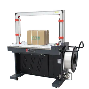 Factory direct price fast high table auto box strapping machine with pp band 9-15 mm for resale in US