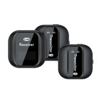 Microphone sans fil Lavalier à pince anti-bruit pour enregistrement de podcasts, caméra vidéo, TikTok, diffusion en direct, vloggers