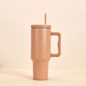 Gobelet de voyage isotherme sous vide 40oz H4.0 avec poignée, couvercle et paille, antidérapant, personnalisable avec logo ODM - Product Image 4