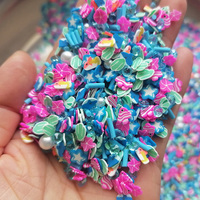 1 kg de garnitures pour slime DIY : tranches d'argile polymère, coquillages marins, étoiles de mer, requins, cactus, strass acryliques, paillettes d'argile polymère
