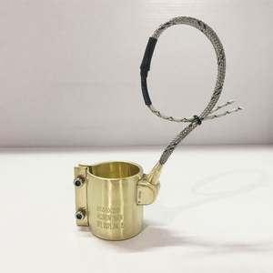 Elemento calefactor eléctrico de 220 V personalizado, anillo calefactor de latón, anillo calefactor de latón/cobre, calentador de banda con boquilla sellada de latón - Product Image 3