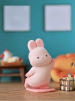 MOMO BUNNY Déesse PVC Action Figure Poupées Exquis Nouveau Dessin Animé Jouet pour Enfants Anniversaire & Vacances Boîtes avec Accessoires