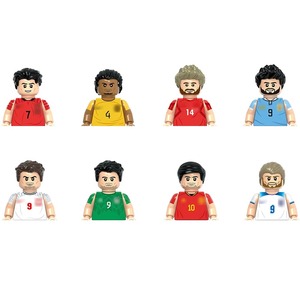 Bloques de Construcción Populares, Figura Miniatura de Jugador de Fútbol Famoso - Product Image 4