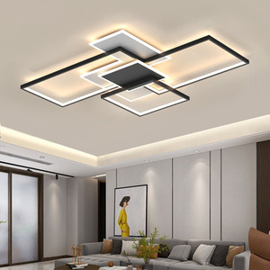 Lámpara led de acrílico minimalista con forma cuadrada para interior de dormitorio, luces colgantes de techo, accesorios de iluminación, gran oferta, 2021 - Product Image 4